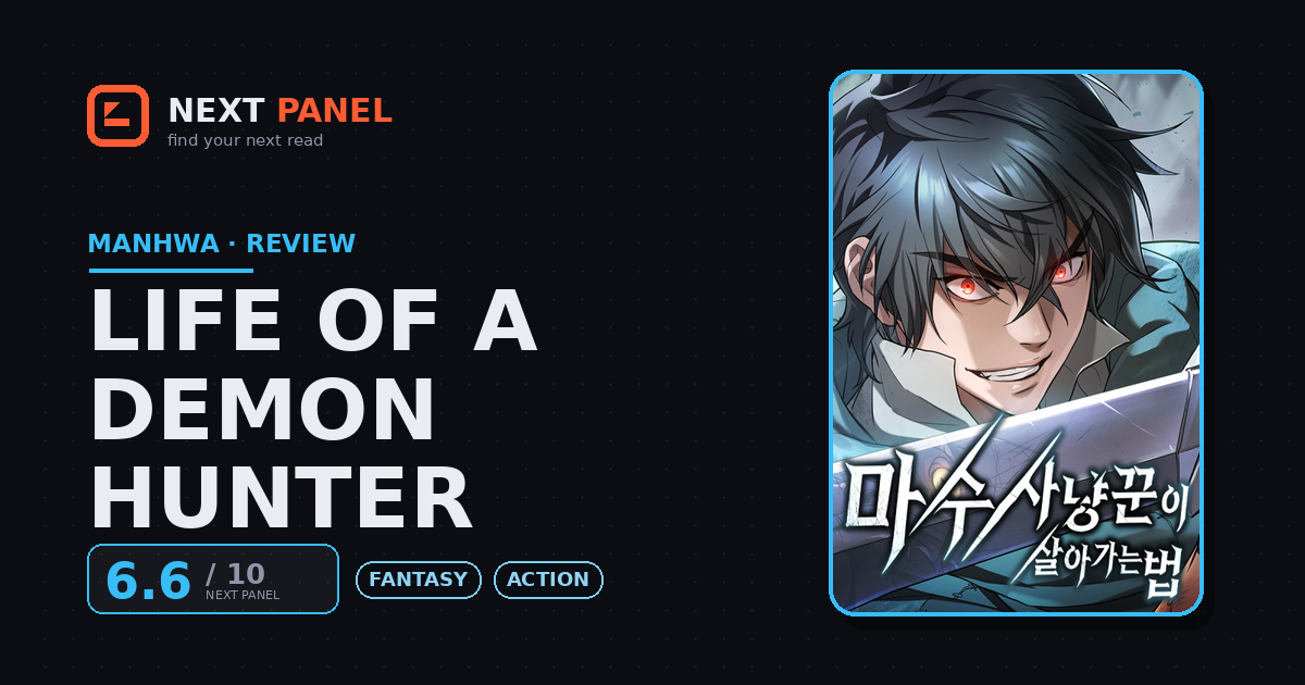 Life of a Demon Hunter cover - Next Panel review