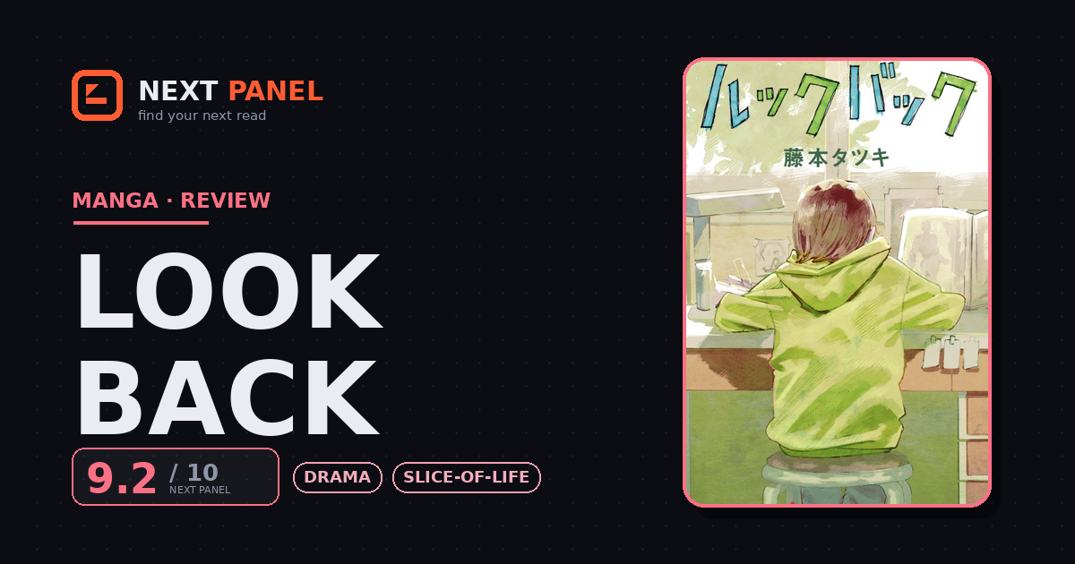 Look Back cover - Next Panel review