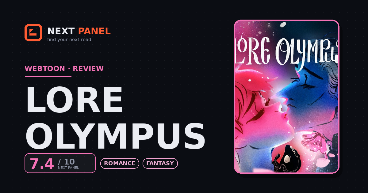 Lore Olympus cover - Next Panel review