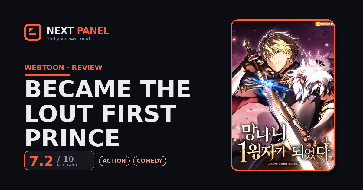 Became the Lout First Prince cover - Next Panel review