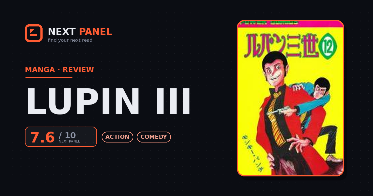 Lupin III cover - Next Panel review