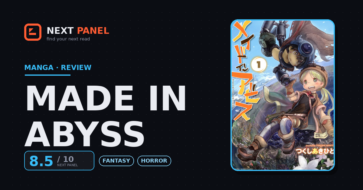 Made in Abyss cover - Next Panel review