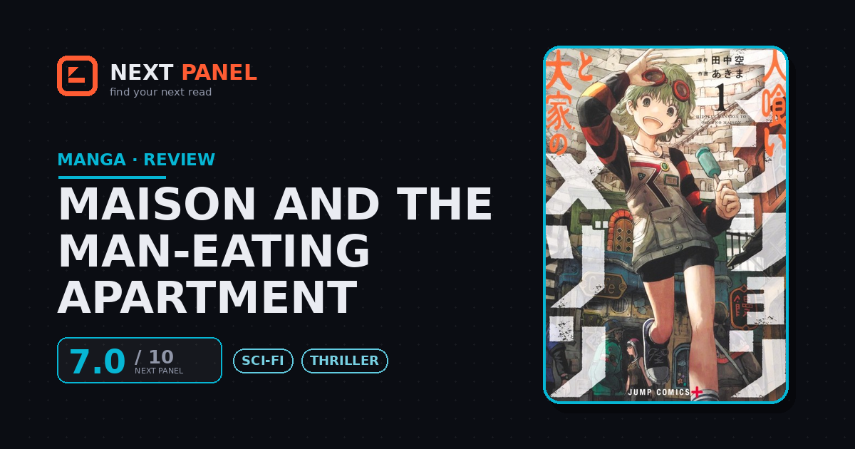 Maison and the Man-Eating Apartment cover - Next Panel review