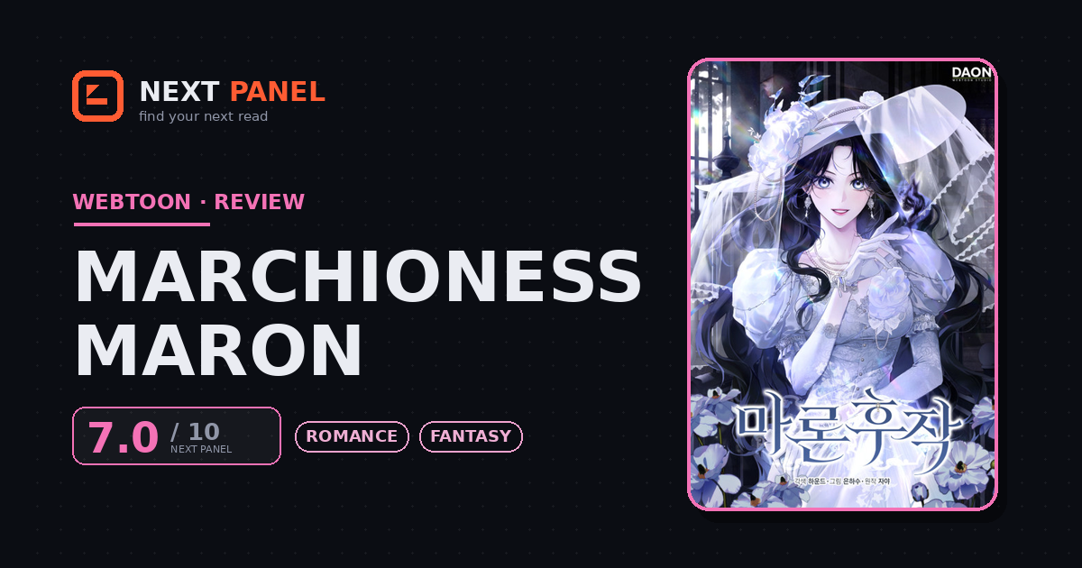 Marchioness Maron cover - Next Panel review