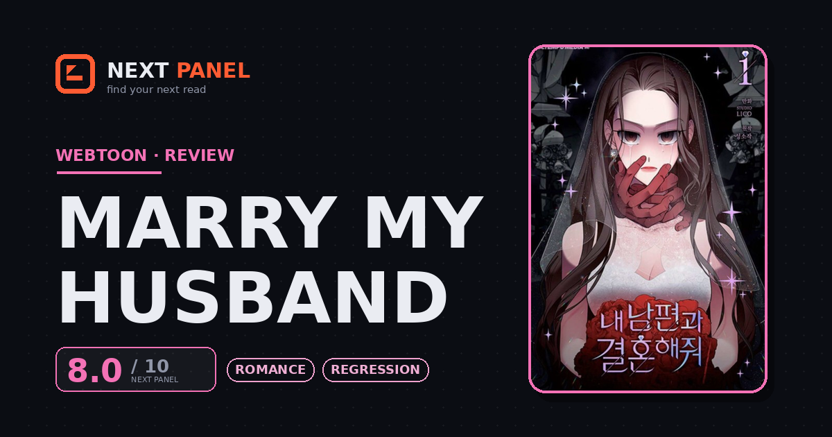 Marry My Husband cover - Next Panel review