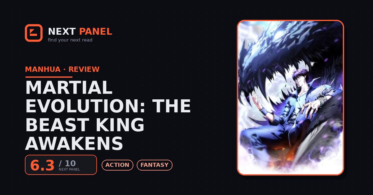 Martial Evolution: The Beast King Awakens cover - Next Panel review