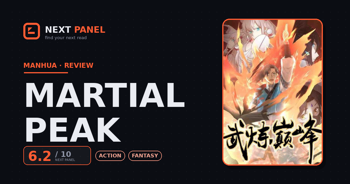 Martial Peak cover - Next Panel review