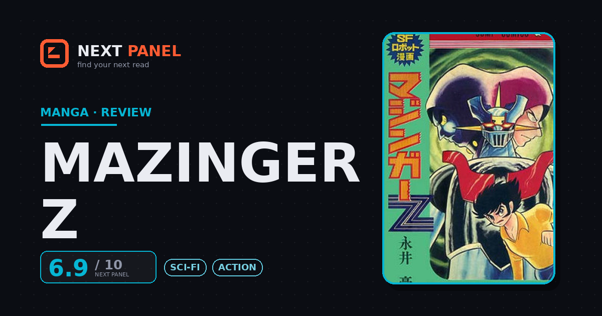 Mazinger Z cover - Next Panel review