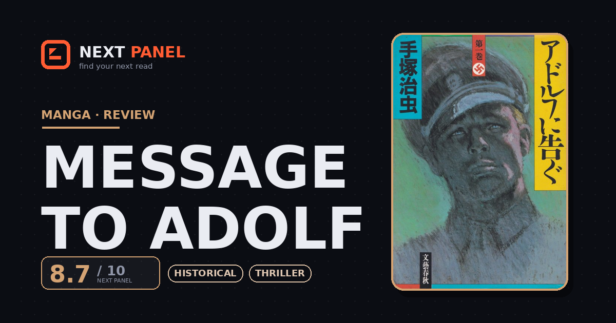 Message to Adolf cover - Next Panel review