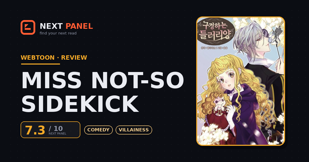 Miss Not-So Sidekick cover - Next Panel review