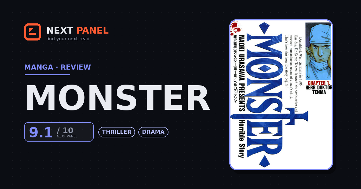 Monster cover - Next Panel review