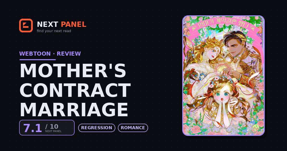 Mother's Contract Marriage cover - Next Panel review