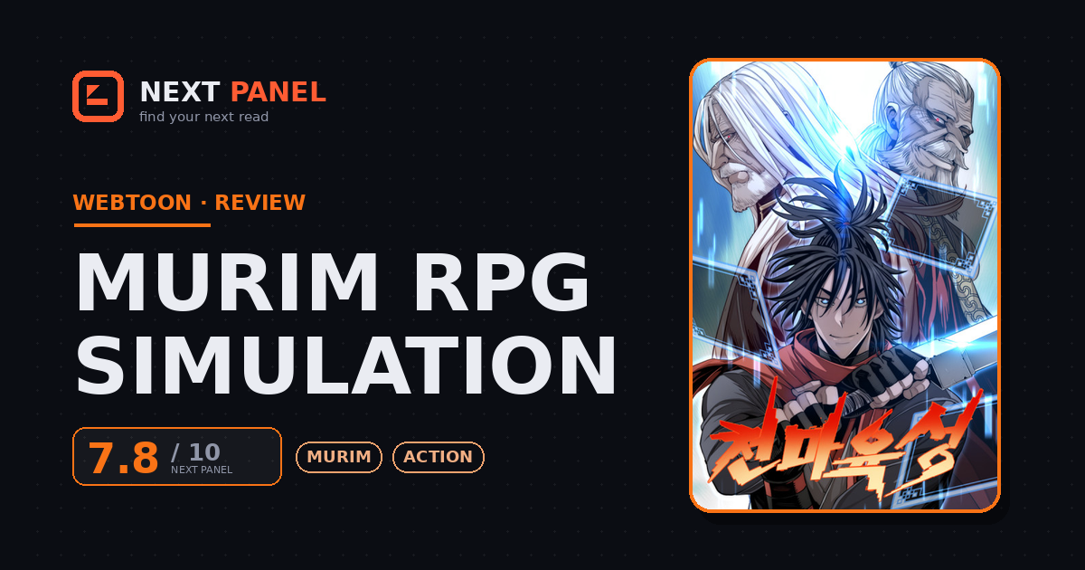 Murim RPG Simulation cover - Next Panel review