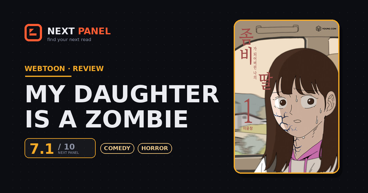 My Daughter is a Zombie cover - Next Panel review