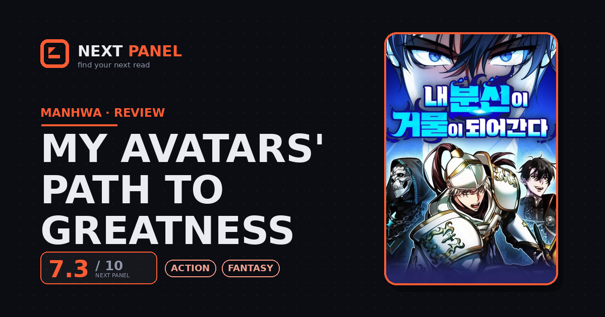 My Avatars' Path to Greatness cover - Next Panel review