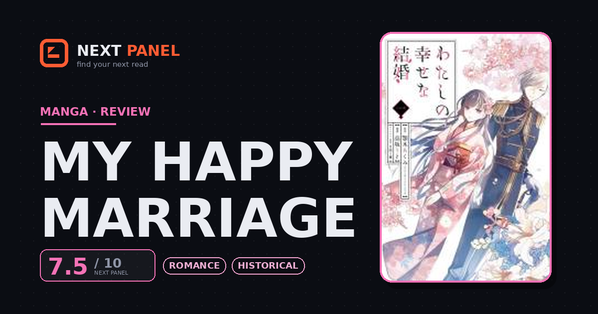 My Happy Marriage cover - Next Panel review