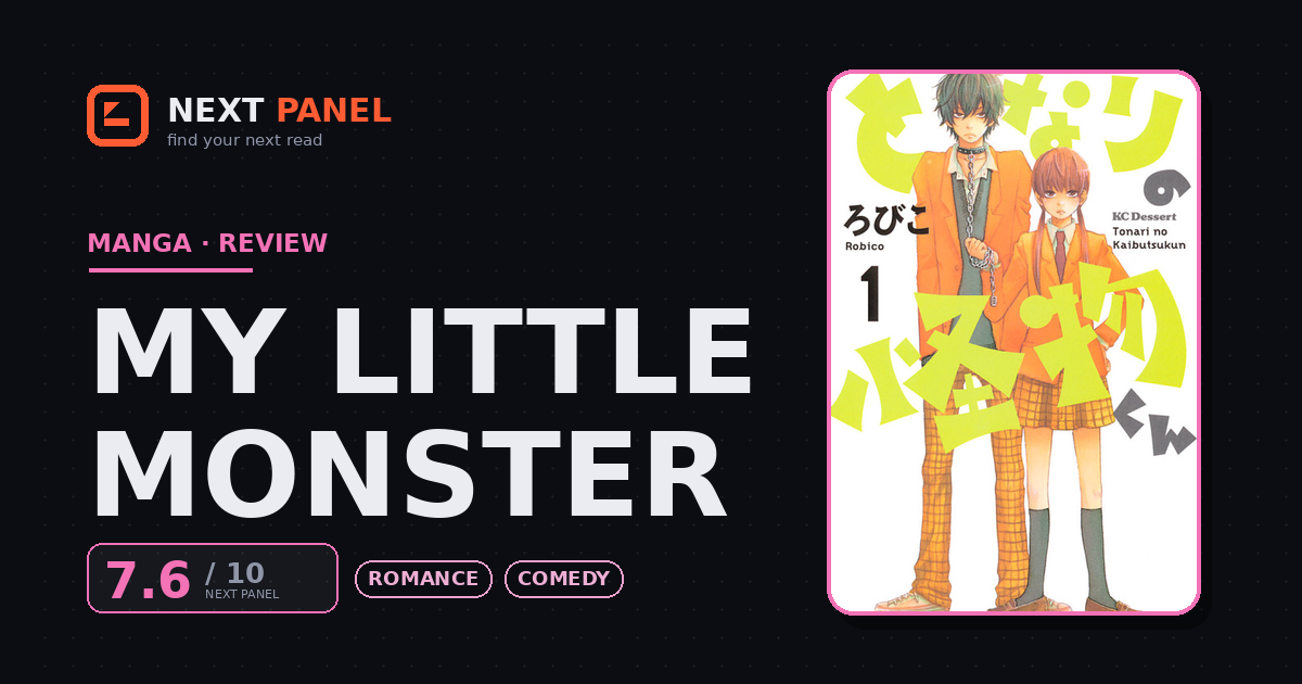 My Little Monster cover - Next Panel review