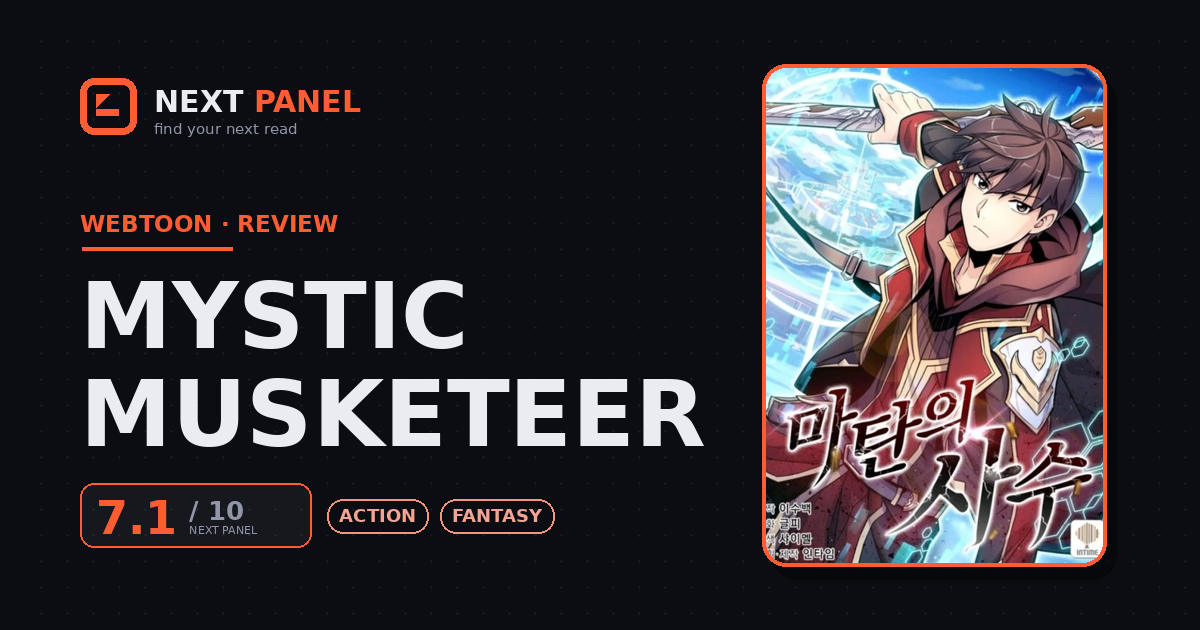 Mystic Musketeer cover - Next Panel review