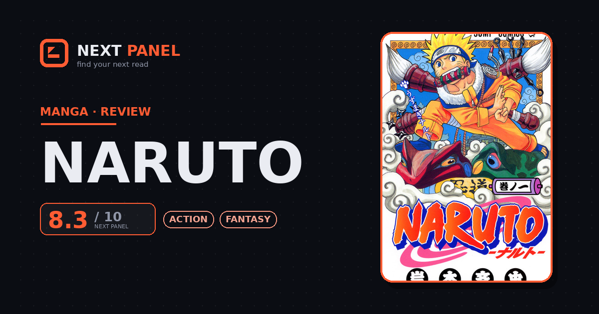 Naruto cover - Next Panel review