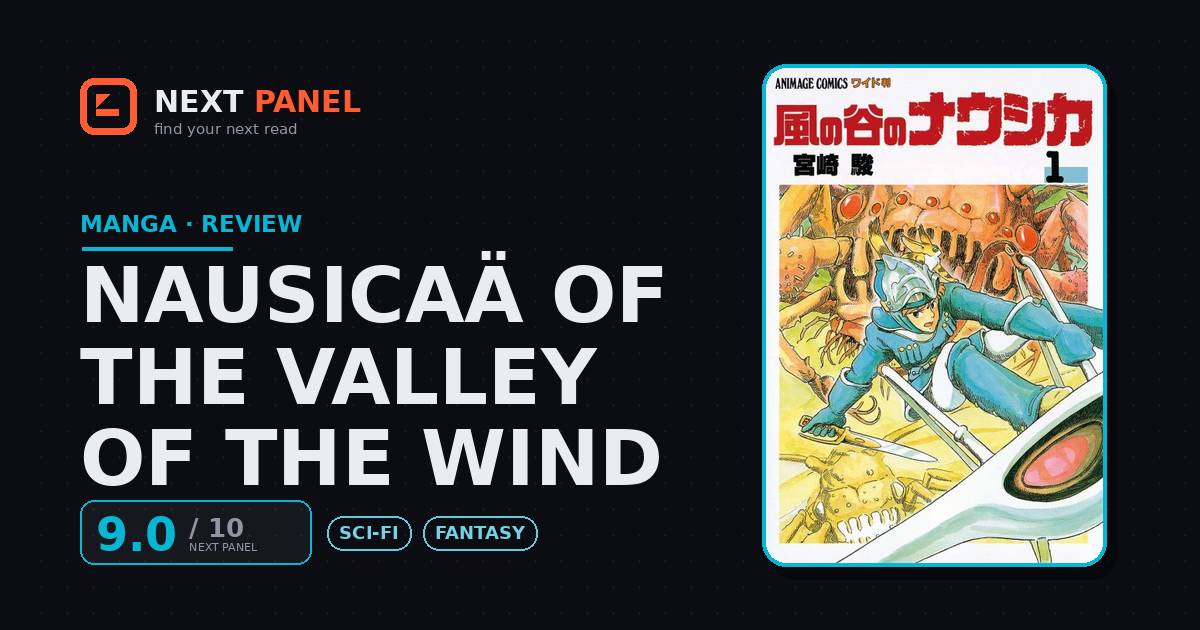 Nausicaä of the Valley of the Wind cover - Next Panel review