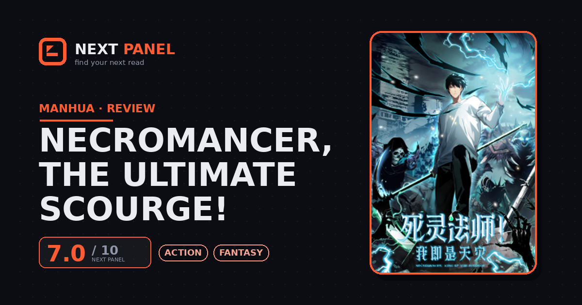 Necromancer, the Ultimate Scourge! cover - Next Panel review