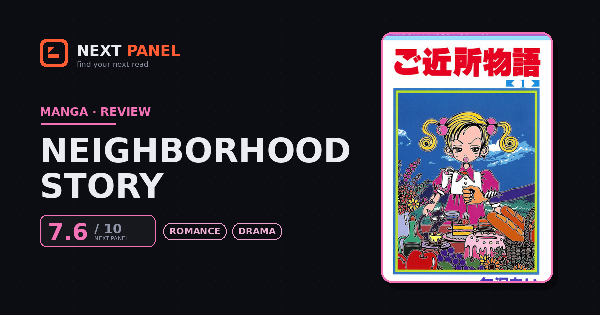 Neighborhood Story cover - Next Panel review