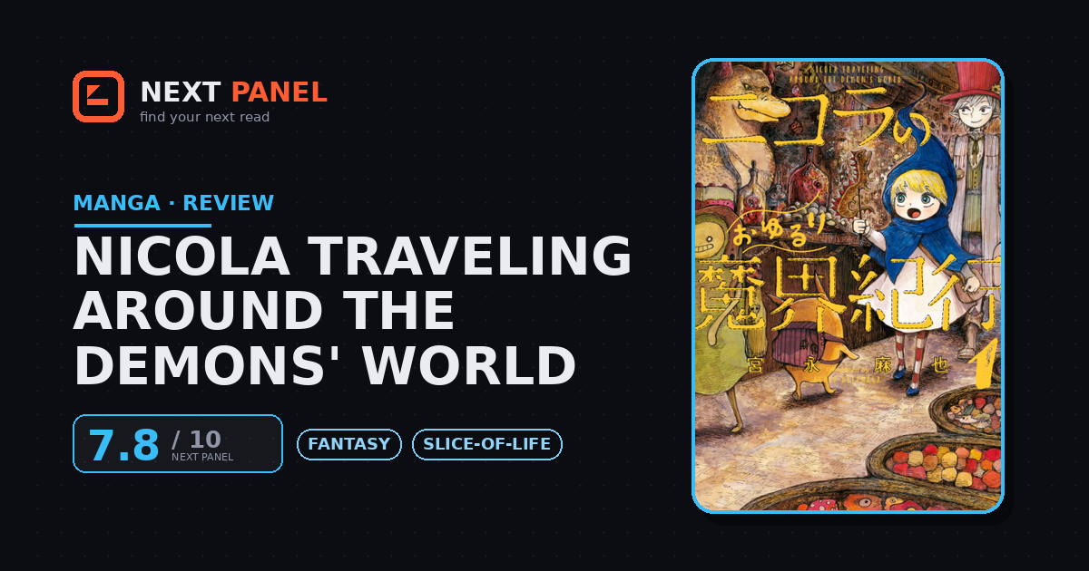 Nicola Traveling Around the Demons' World cover - Next Panel review
