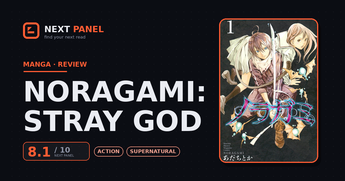 Noragami: Stray God cover - Next Panel review