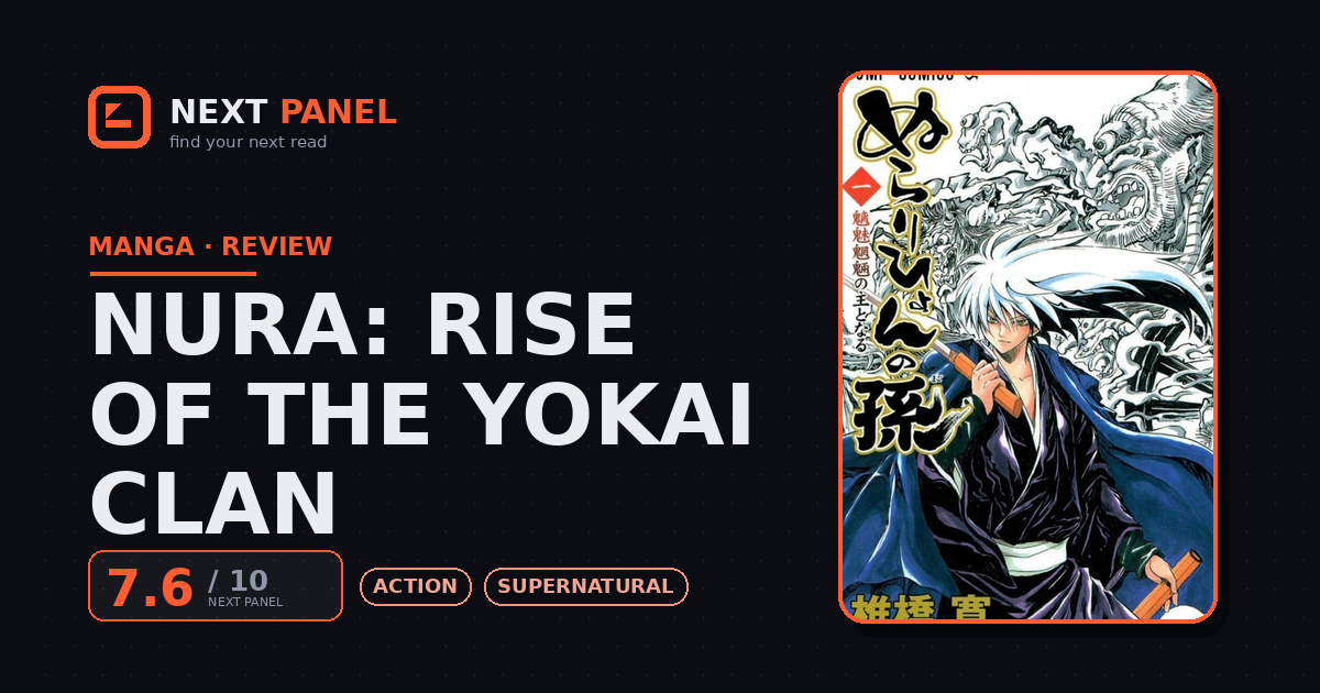 Nura: Rise of the Yokai Clan cover - Next Panel review