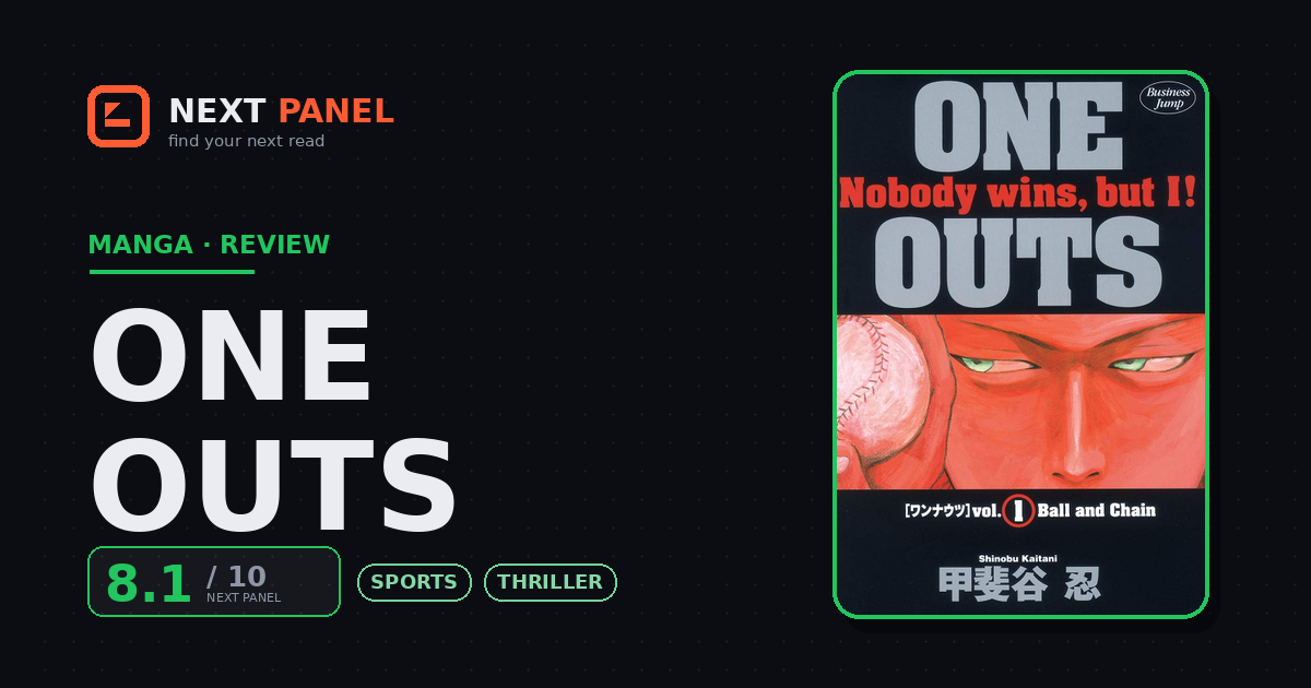 One Outs cover - Next Panel review