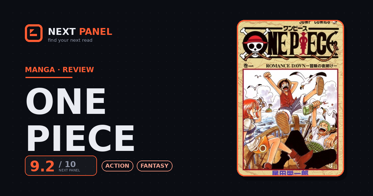 One Piece cover - Next Panel review