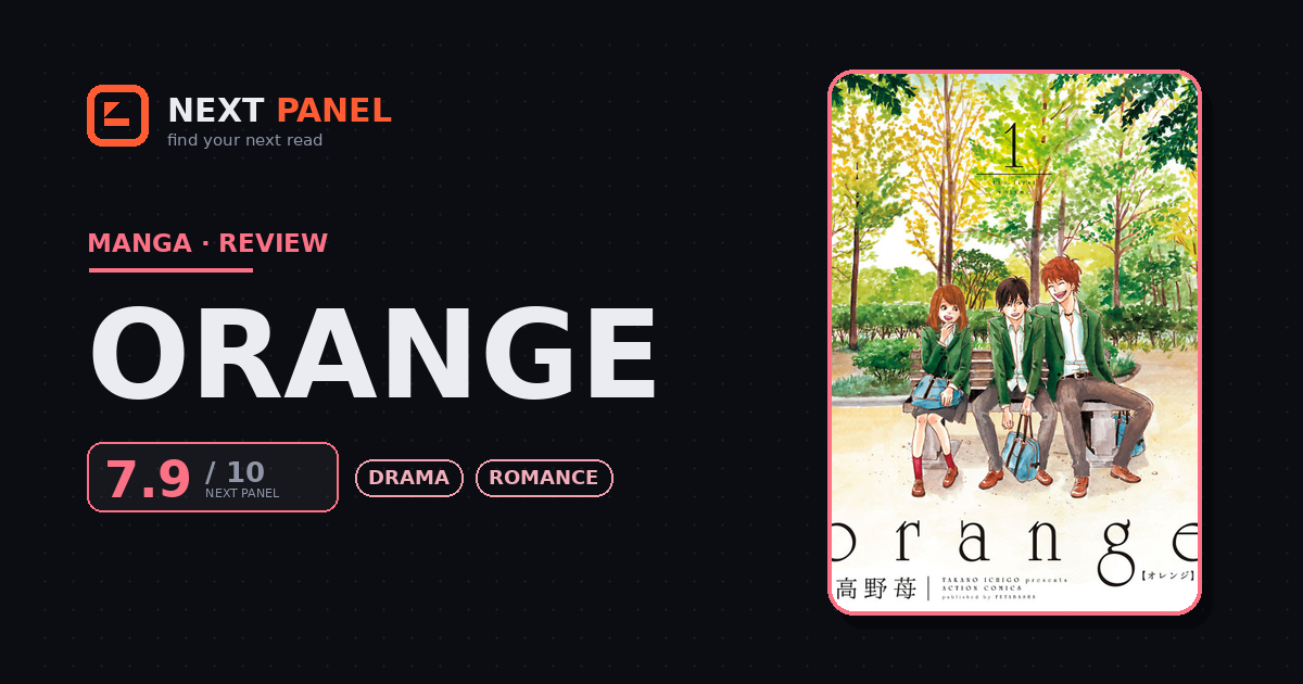 Orange cover - Next Panel review