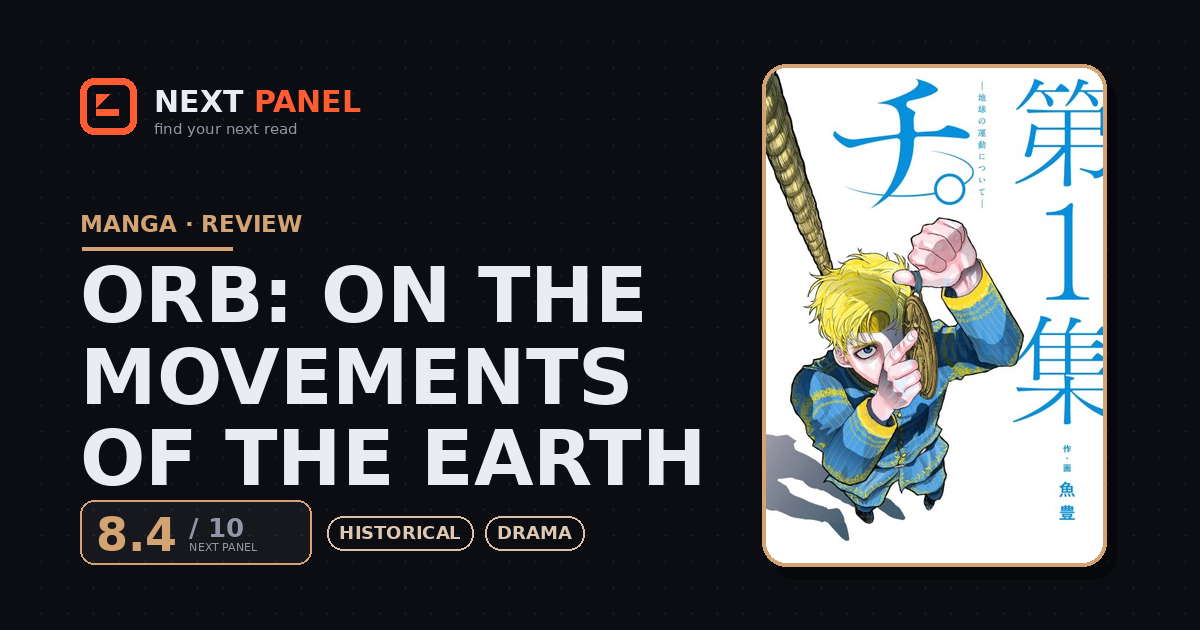 Orb: On the Movements of the Earth cover - Next Panel review
