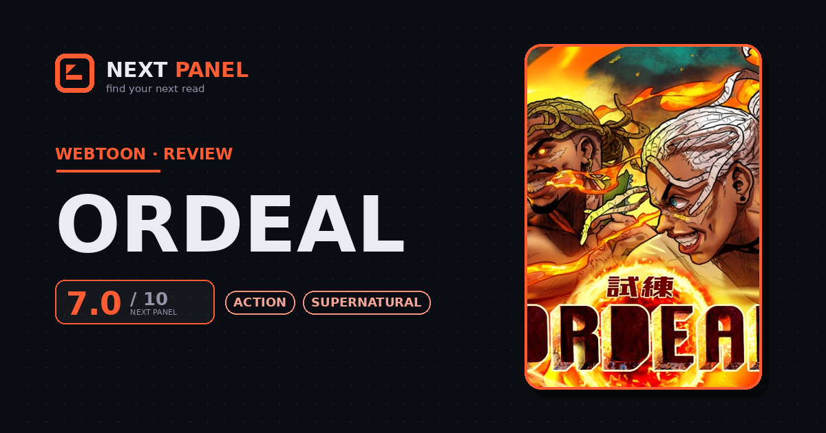 Ordeal cover - Next Panel review