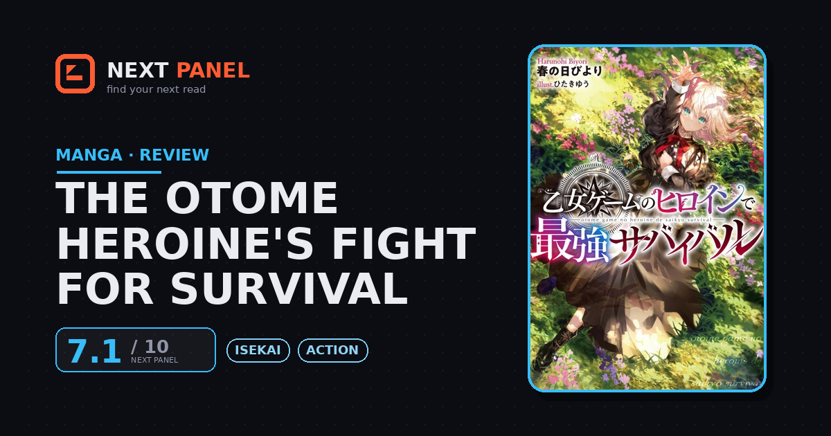 The Otome Heroine's Fight for Survival cover - Next Panel review