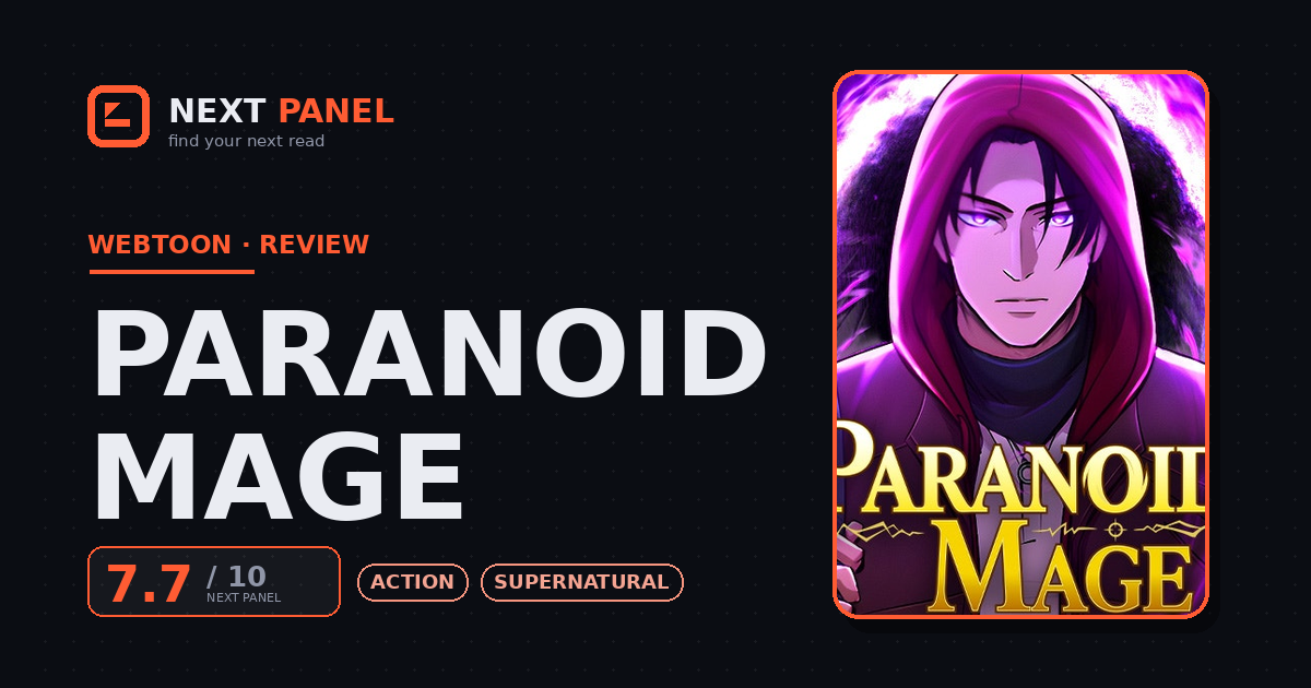 Paranoid Mage cover - Next Panel review