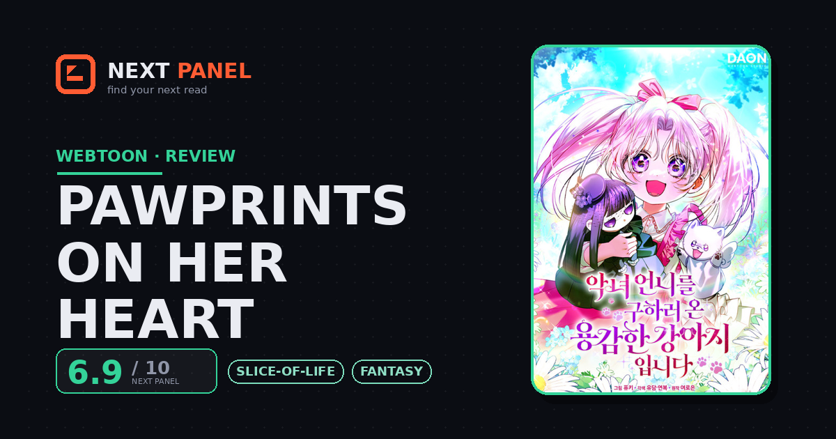 Pawprints on Her Heart cover - Next Panel review