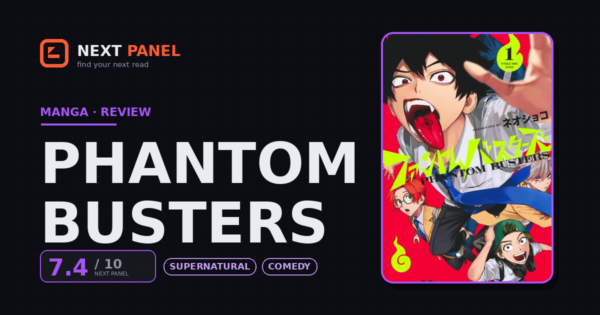 Phantom Busters cover - Next Panel review