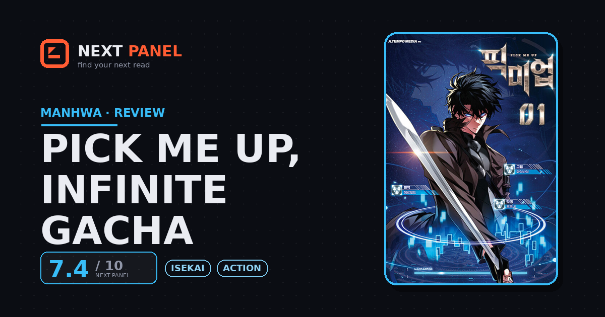 Pick Me Up, Infinite Gacha cover - Next Panel review