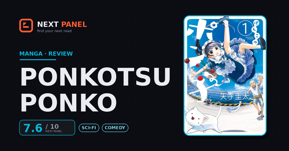 Ponkotsu Ponko cover - Next Panel review