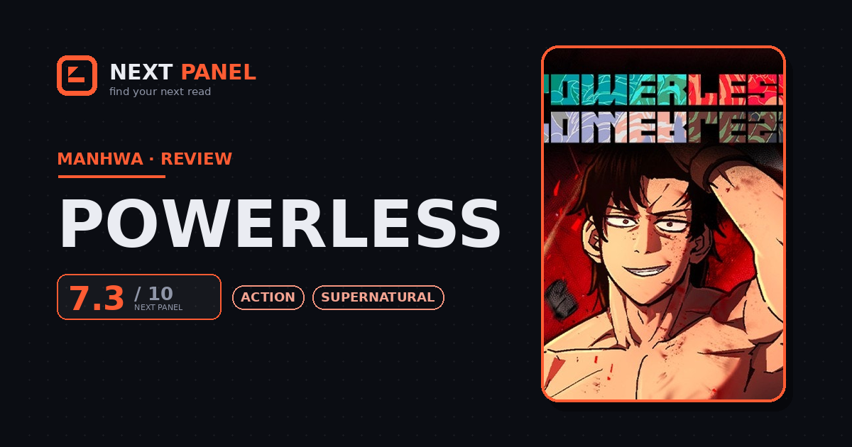 Powerless cover - Next Panel review