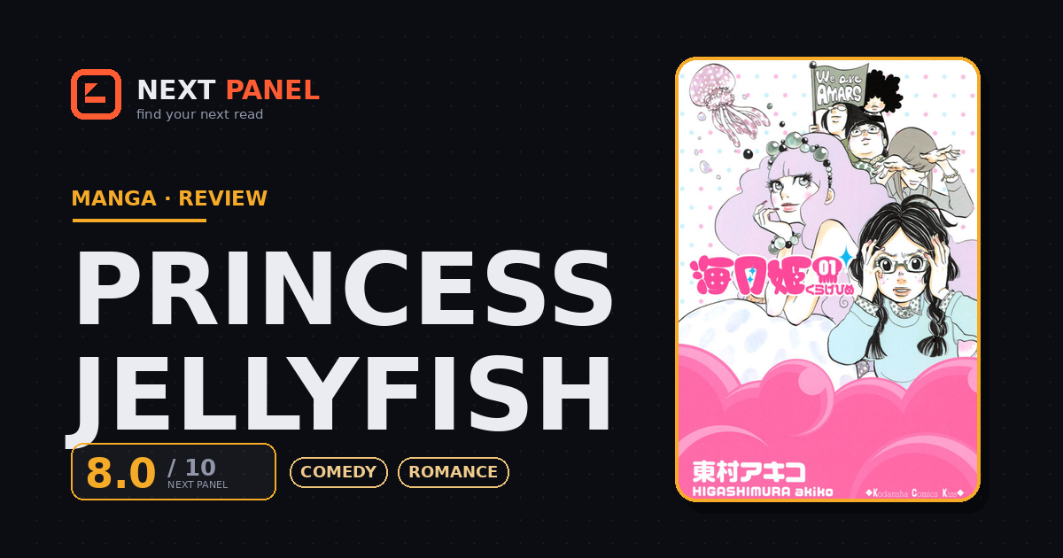 Princess Jellyfish cover - Next Panel review