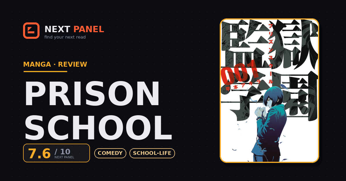 Prison School cover - Next Panel review