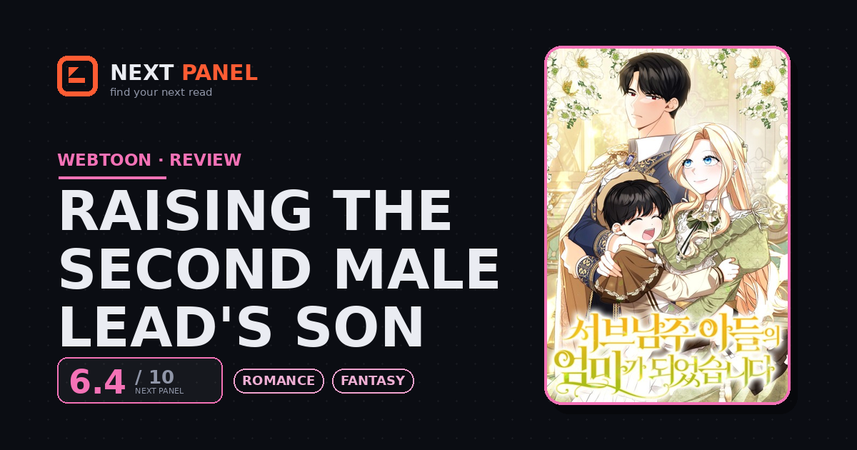 Raising the Second Male Lead's Son cover - Next Panel review