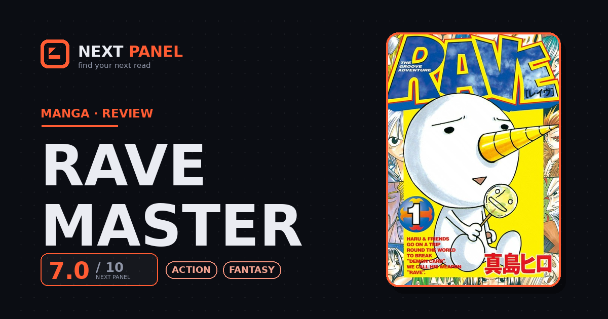 Rave Master cover - Next Panel review