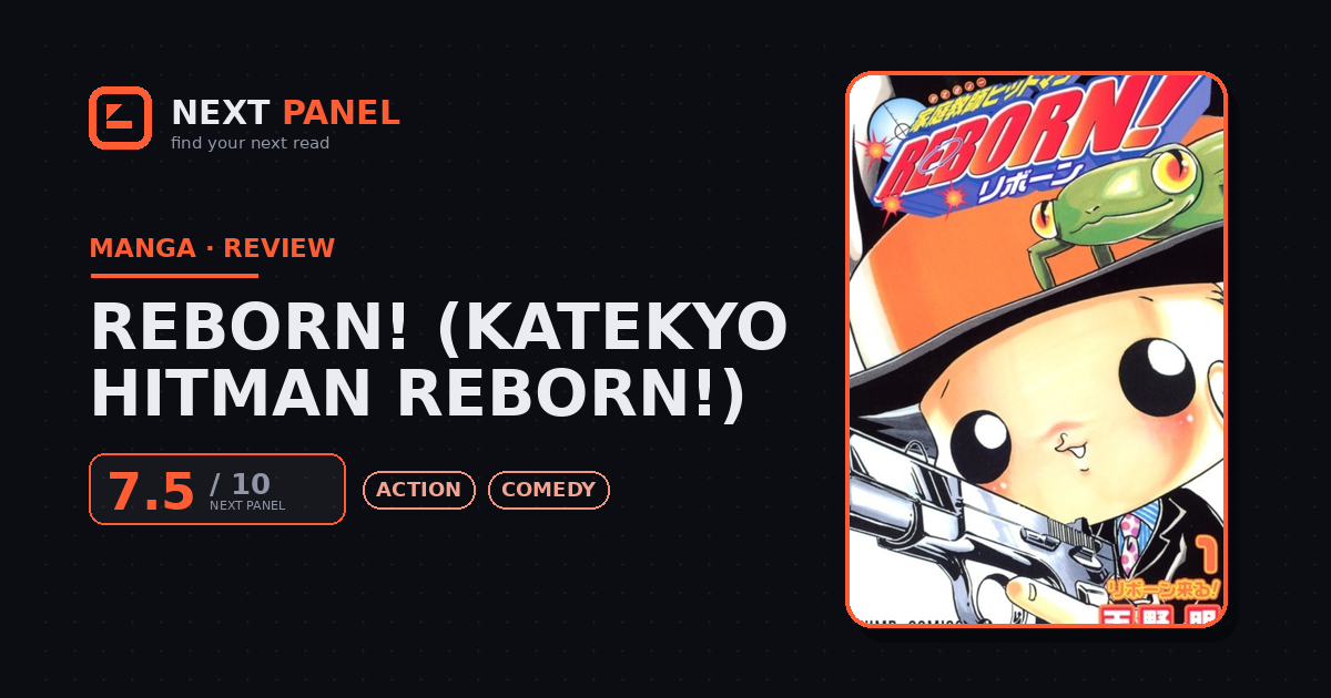 Reborn! (Katekyo Hitman Reborn!) cover - Next Panel review