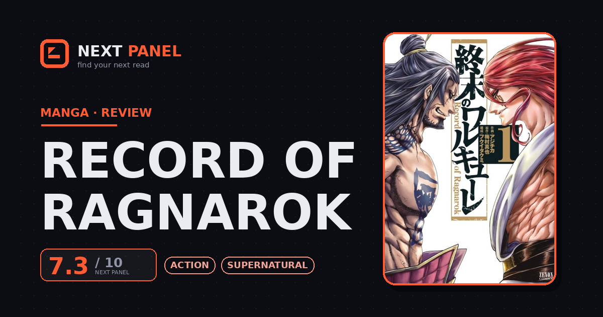Record of Ragnarok cover - Next Panel review