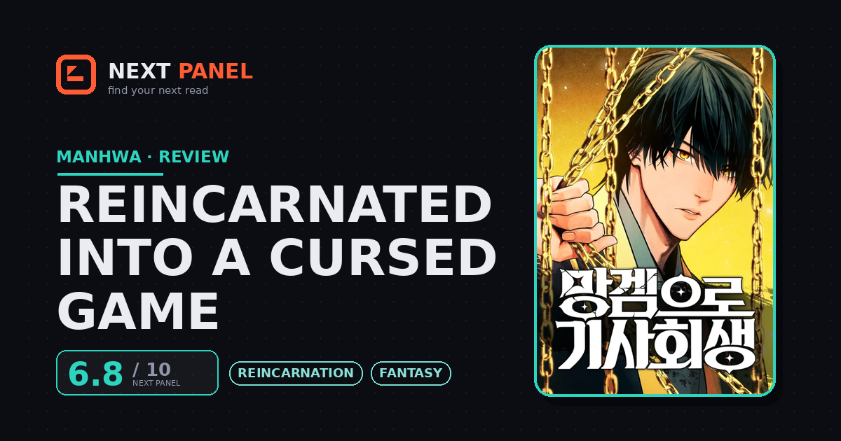 Reincarnated into a Cursed Game cover - Next Panel review