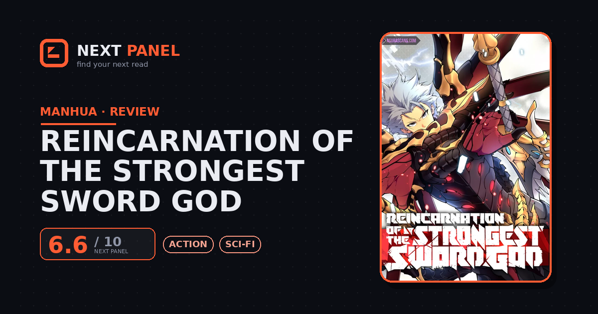 Reincarnation of the Strongest Sword God cover - Next Panel review