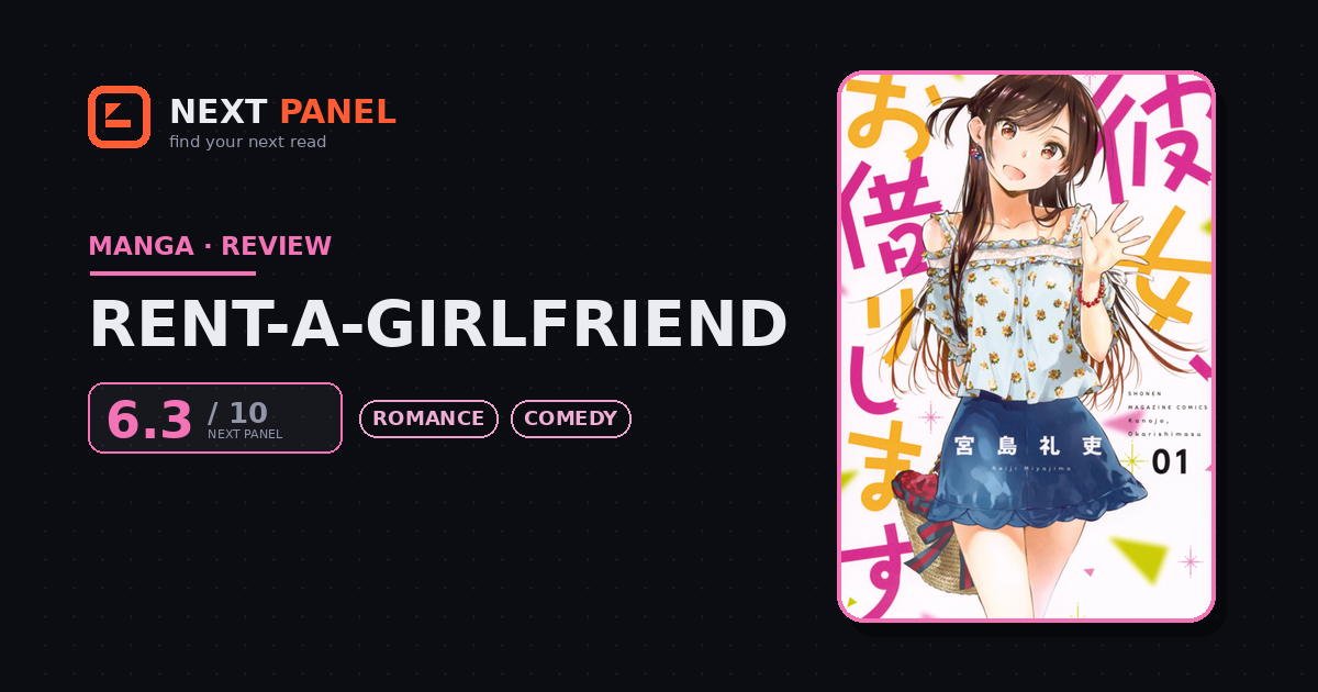 Rent-A-Girlfriend cover - Next Panel review